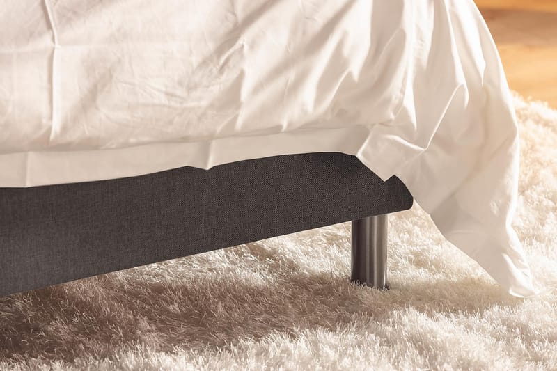 NOVELLA Familjesäng Sängpaket 240x210 cm Mörkgrå (+Fler val) - Möbler - Sovrum - Sängar - Komplett Sängpaket