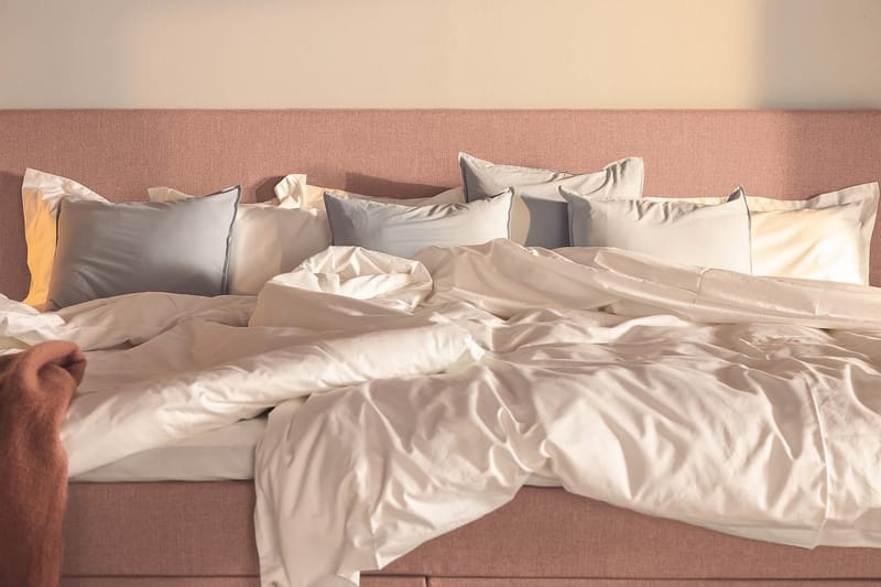 NOVELLA Familjesäng Sängpaket 280x200 cm Rosa (+Fler val) - Möbler - Sovrum - Sängar - Kontinentalsängar