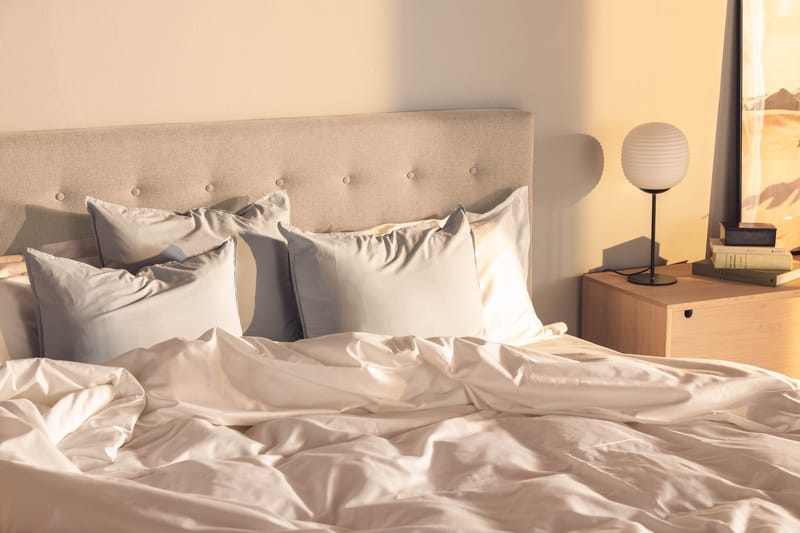 NOVELLA Familjesäng Sängpaket 280x210 cm Beige (+Fler val) - Möbler - Sovrum - Sängar - Komplett Sängpaket