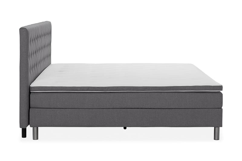 NOVELLA Familjesäng Sängpaket 280x210 cm Mörkgrå (+Fler val) - Möbler - Sovrum - Sängar - Komplett Sängpaket