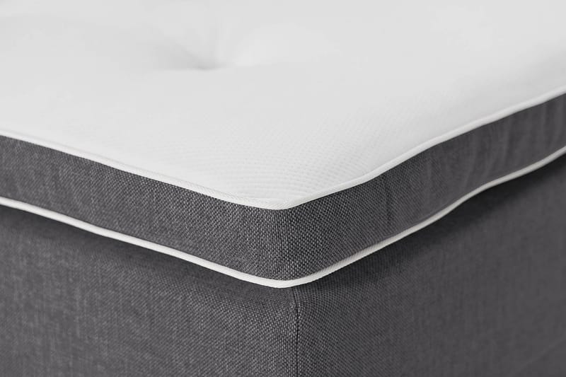 NOVELLA Familjesäng Sängpaket 280x210 cm Mörkgrå (+Fler val) - Möbler - Sovrum - Sängar - Komplett Sängpaket