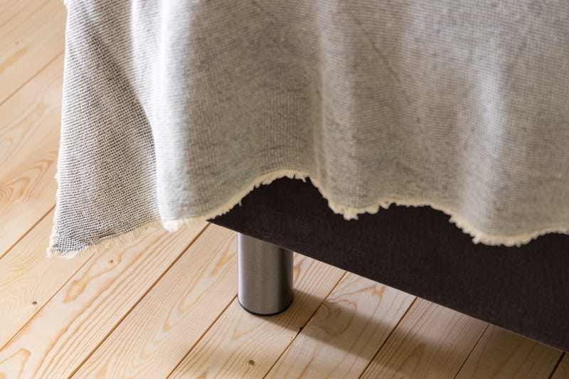 NOVELLA Sängpaket 160x200 cm Djuphäftad Gavel Brun/Sammet - Möbler - Sovrum - Sängar - Komplett Sängpaket