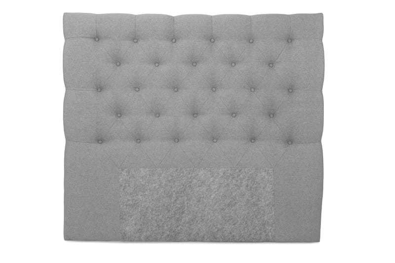OAKHAM Komplett Sängpaket Kontinentalsäng 140x200 Ljusgrå - Royal Box Sänggavel 140 cm - Möbler - Sovrum - Sängar - Komplett Sängpaket