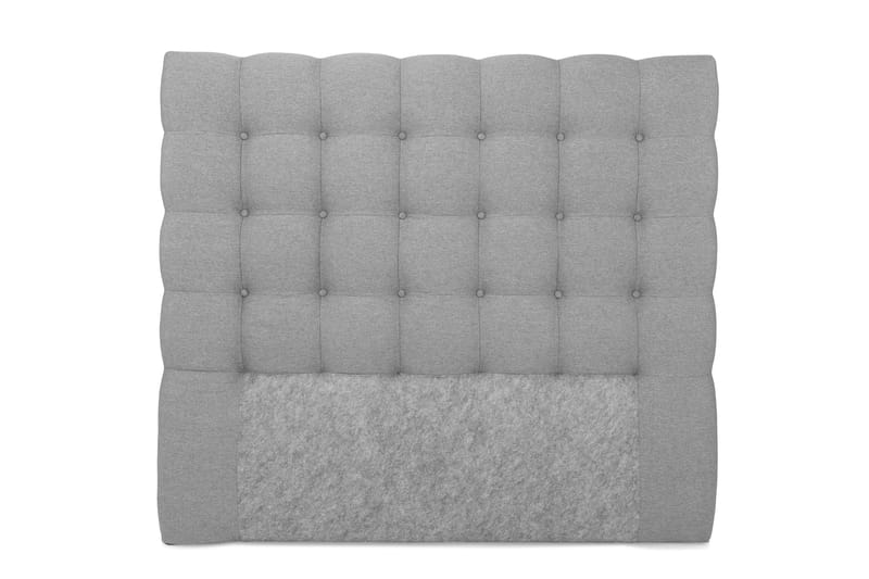 OAKHAM Komplett Sängpaket Kontinentalsäng 140x200 Ljusgrå - Royal Box Sänggavel 140 cm - Möbler - Sovrum - Sängar - Komplett Sängpaket