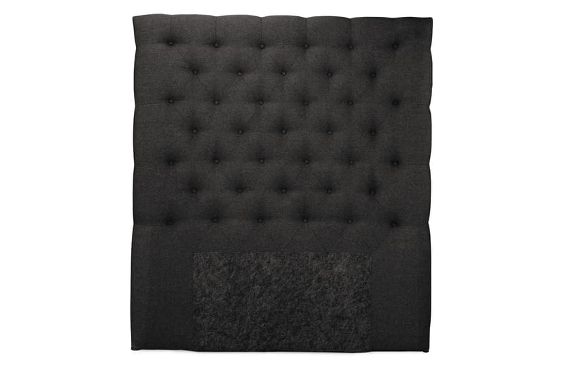 OAKHAM Komplett Sängpaket Kontinentalsäng 140x200 Mörkgrå - Royal King Size Sänggavel 140x200 - Möbler - Sovrum - Sängar - Komplett Sängpaket