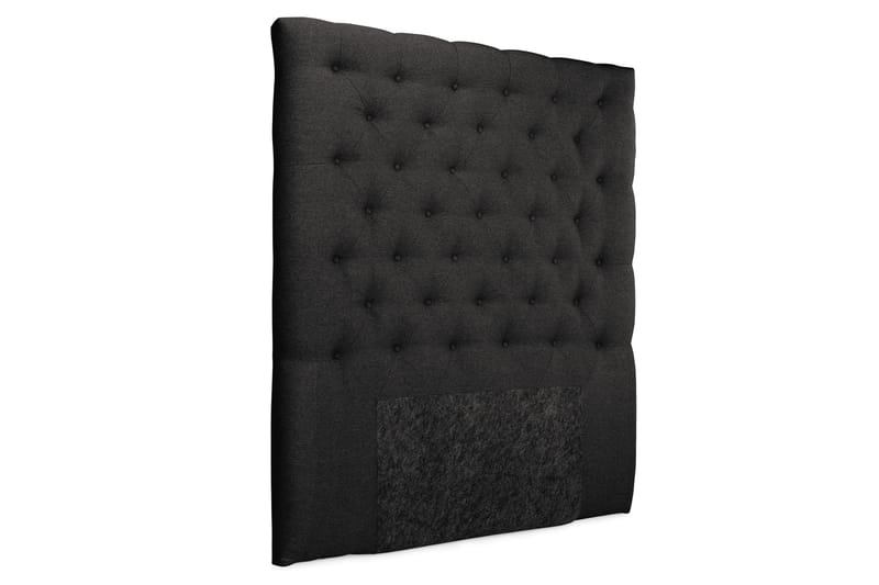 OAKHAM Komplett Sängpaket Kontinentalsäng 140x200 Mörkgrå - Royal King Size Sänggavel 140x200 - Möbler - Sovrum - Sängar - Komplett Sängpaket
