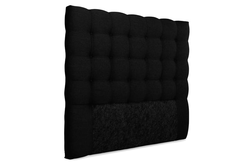 OAKHAM Komplett Sängpaket Kontinentalsäng 140x200 Svart - Royal Box Sänggavel 140 cm - Möbler - Sovrum - Sängar - Komplett Sängpaket