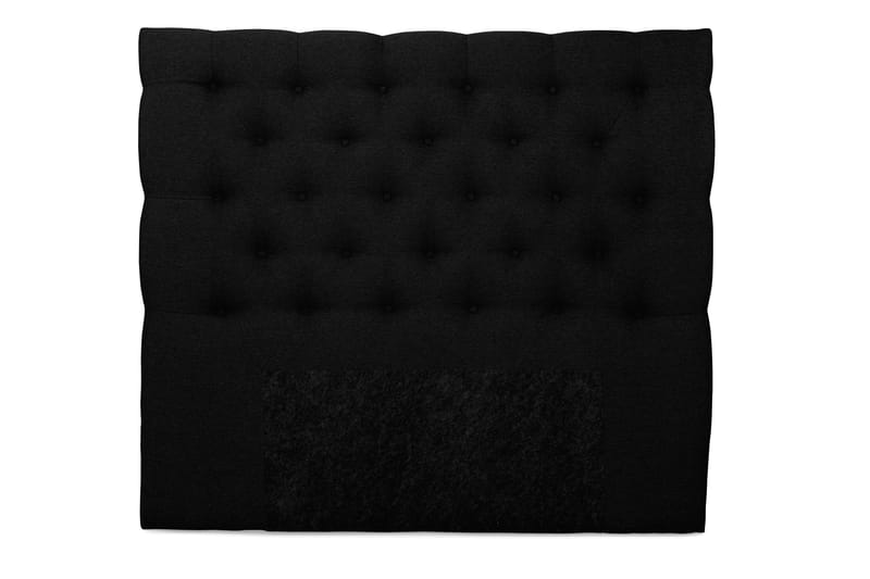 OAKHAM Komplett Sängpaket Kontinentalsäng 140x200 Svart - Royal Box Sänggavel 140 cm - Möbler - Sovrum - Sängar - Komplett Sängpaket