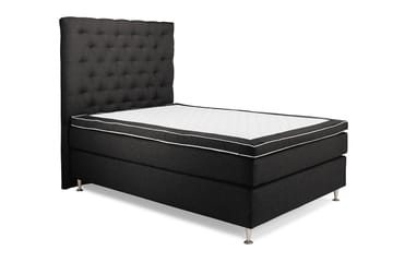 OAKHAM Kontinentalsäng 140x200 Mörkgrå - Möbler - Sovrum - Sängar - Komplett Sängpaket