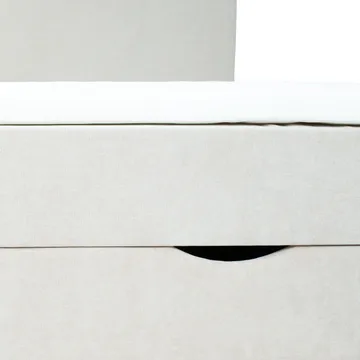Kontinentalsäng Odviks 90x200 cm - Mörkbeige - Möbler - Sovrum - Sängar - Kontinentalsängar