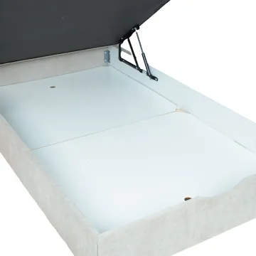 Kontinentalsäng Odviks 90x200 cm - Mörkbeige - Möbler - Sovrum - Sängar - Kontinentalsängar