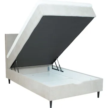 Kontinentalsäng Odviks 90x200 cm - Mörkbeige - Möbler - Sovrum - Sängar - Kontinentalsängar