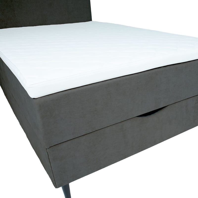 Kontinentalsäng Odviks 90x200 cm - Mörkgrå - Möbler - Sovrum - Sängar - Kontinentalsängar