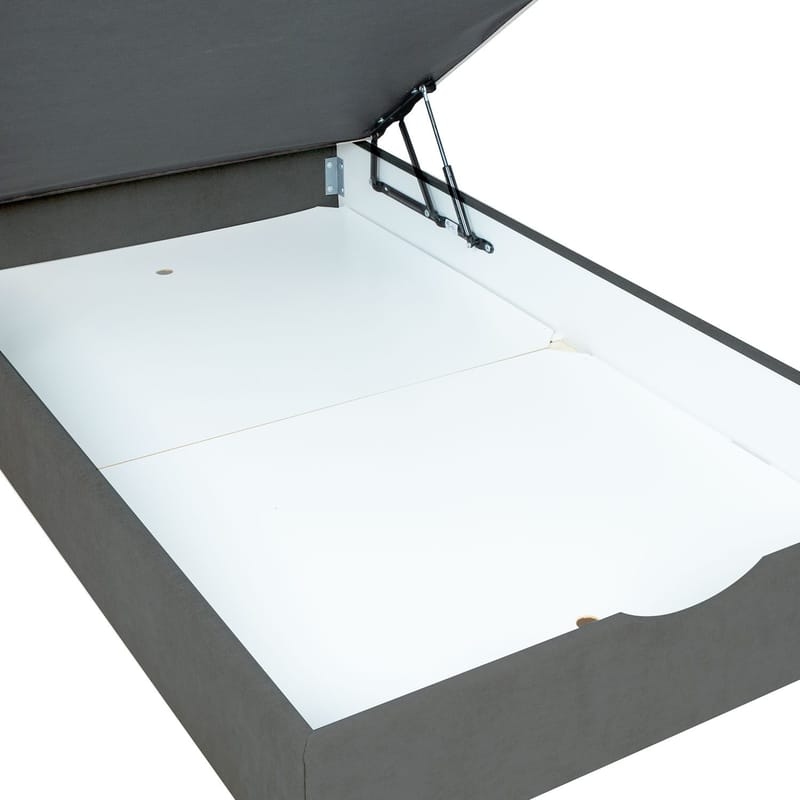 Kontinentalsäng Odviks 90x200 cm - Mörkgrå - Möbler - Sovrum - Sängar - Kontinentalsängar