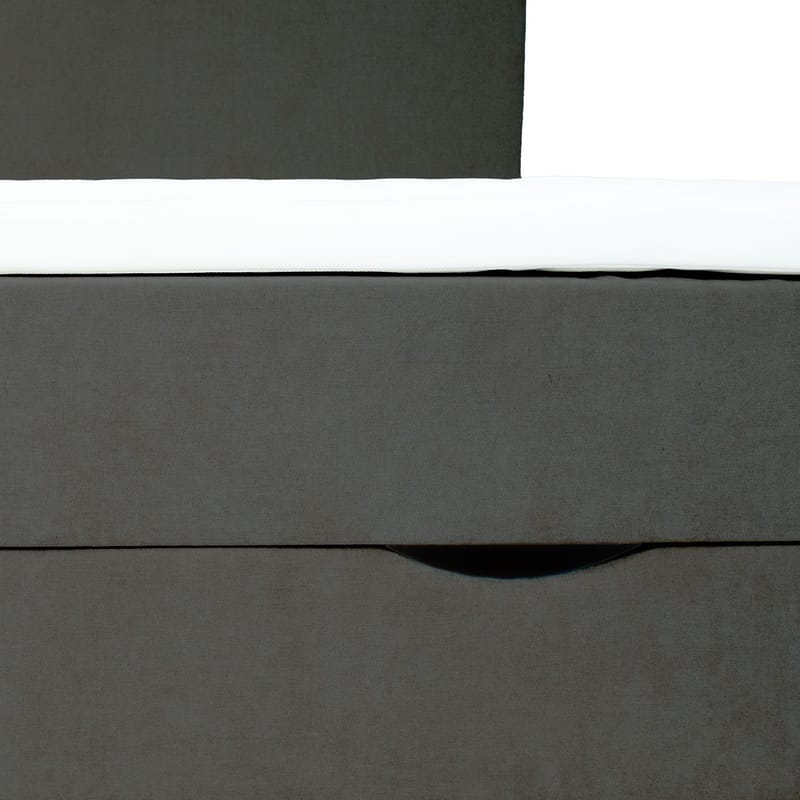 Kontinentalsäng Odviks 90x200 cm - Mörkgrå - Möbler - Sovrum - Sängar - Kontinentalsängar
