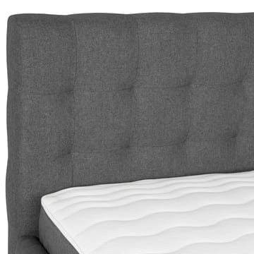 Kontinentalsäng Olsvik 160x200 cm med madrass - Grå - Möbler - Sovrum - Sängar - Kontinentalsängar