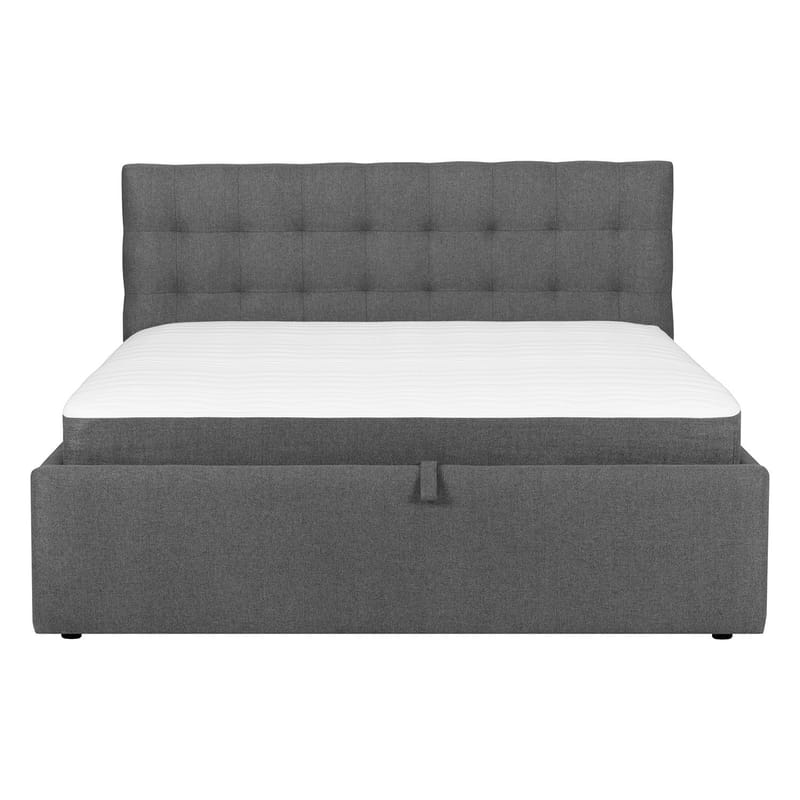 Kontinentalsäng Olsvik 160x200 cm med madrass - Grå - Möbler - Sovrum - Sängar - Kontinentalsängar