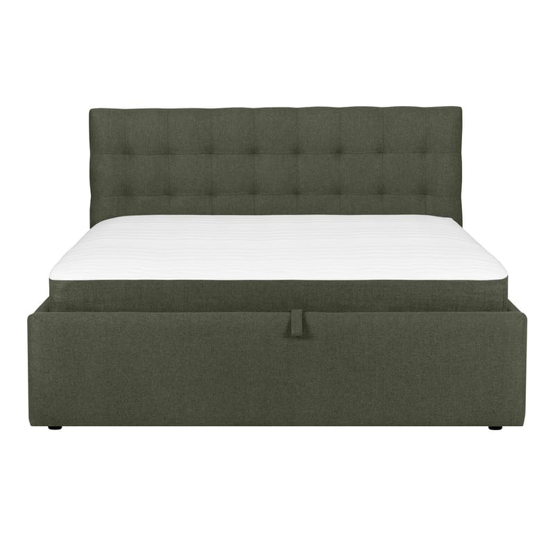 Kontinentalsäng Olsvik 160x200 cm med madrass - grön - Möbler - Sovrum - Sängar - Kontinentalsängar
