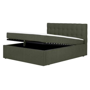Kontinentalsäng Olsvik 160x200 cm med madrass - grön - Möbler - Sovrum - Sängar - Kontinentalsängar