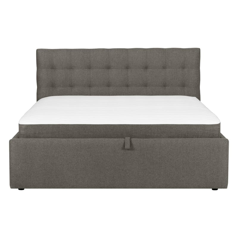 Kontinentalsäng Olsvik 160x200 cm med madrass - Mörkbeige - Möbler - Sovrum - Sängar - Kontinentalsängar