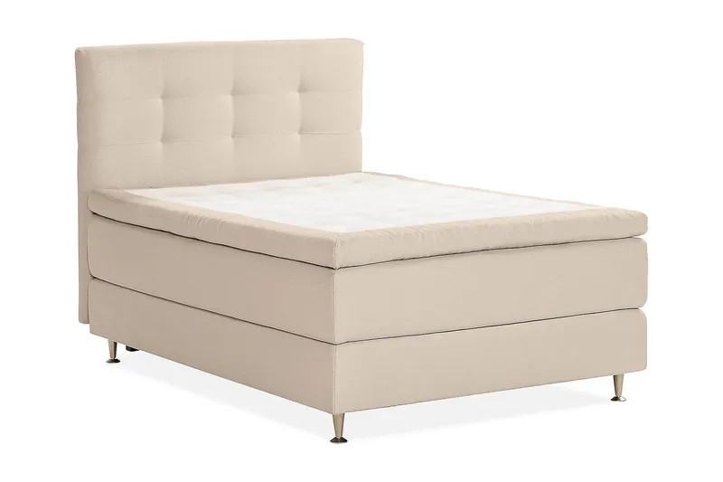 Oslo Lyx Kontinentalsäng 140x200 cm - Beige - Möbler - Sovrum - Sängar - Kontinentalsängar