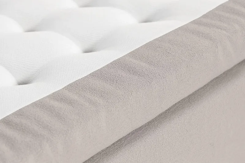 Oslo Lyx Sängpaket Kontinentalsäng 120x200 cm - Grå - Möbler - Sovrum - Sängar - Kontinentalsängar