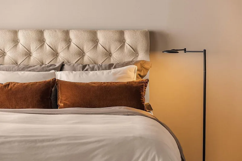 Oslo Lyx Sängpaket Kontinentalsäng 140x200 cm Beige - Möbler - Sovrum - Sängar - Kontinentalsängar