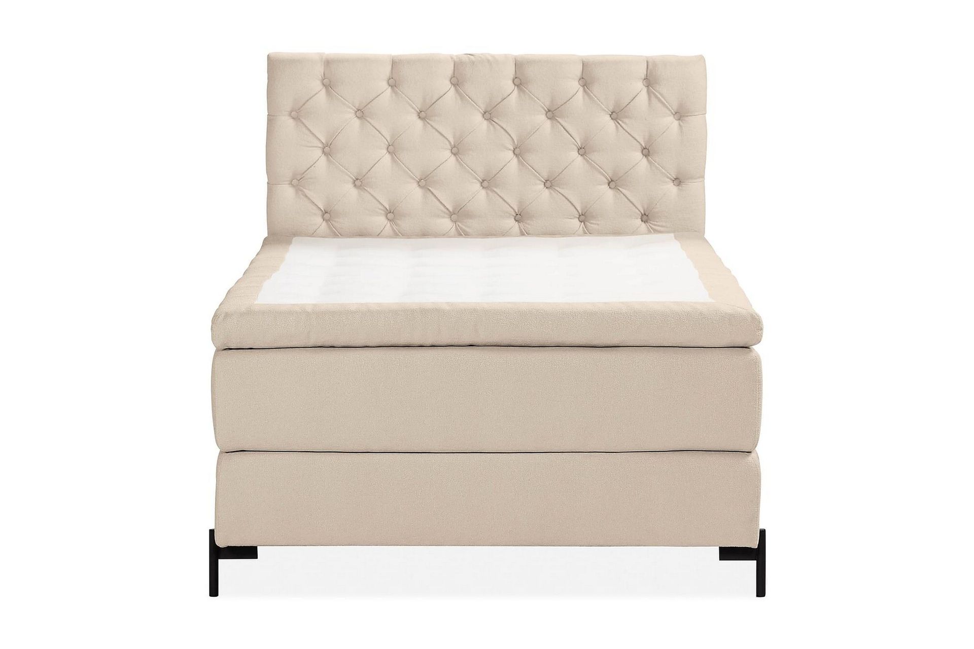 Oslo Lyx Sängpaket Kontinentalsäng 140x200 cm – Beige