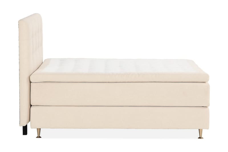 Oslo Lyx Sängpaket Kontinentalsäng 160x200 cm - Ljusbeige - Möbler - Sovrum - Sängar - Kontinentalsängar