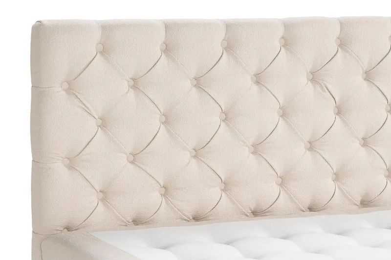 Oslo Lyx Sängpaket Kontinentalsäng 180x200 cm - Ljusbeige - Möbler - Sovrum - Sängar - Kontinentalsängar