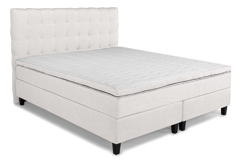 PEARL Basic Sängpaket Kontinentalsäng 160x200 Beige - Komplett Sängpaket - Kontinentalsängar