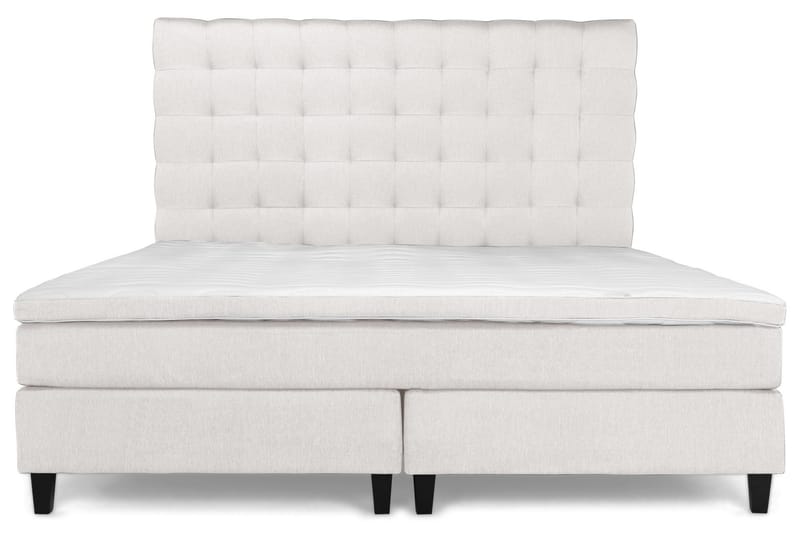 PEARL Lyx Sängpaket Kontinentalsäng 210x210 Beige - Möbler - Sovrum - Sängar - Komplett Sängpaket