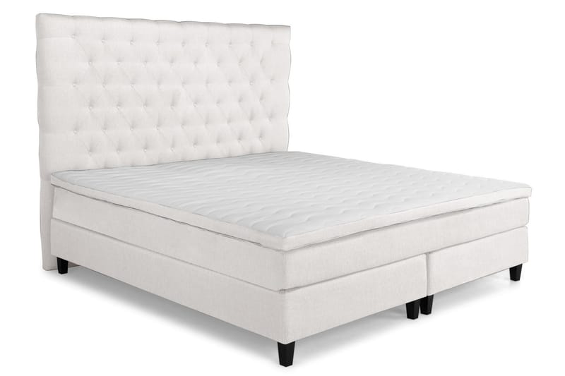 PEARL Premium Sängpaket Kontinentalsäng 210x210 Beige - Komplett Sängpaket - Kontinentalsängar