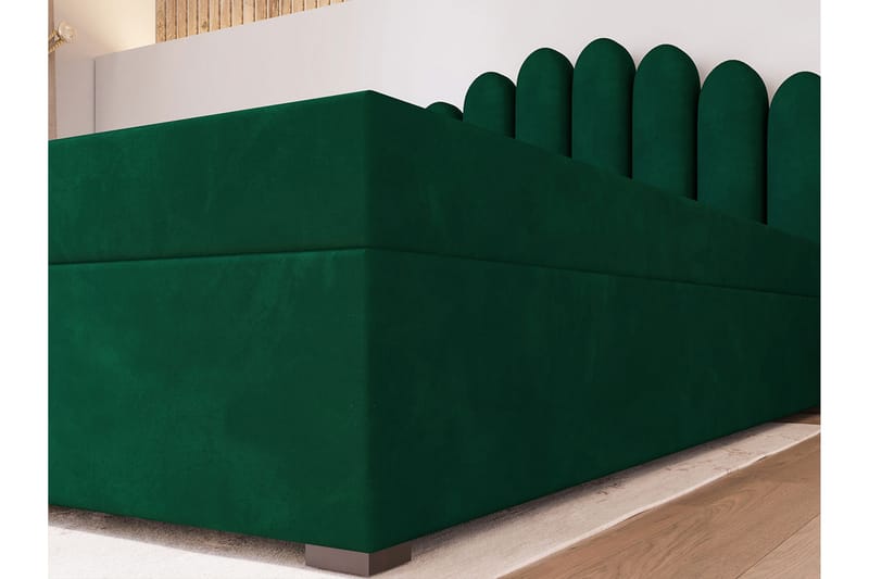 PEBMARSH Kontinentalsäng 180x200  cm Medium Mörkgrå - Möbler - Sovrum - Sängar - Kontinentalsängar