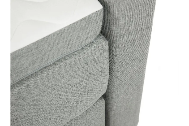 Plevoll Kontinentalsäng 140x200 - Ljusgrå - Möbler - Sovrum - Sängar - Kontinentalsängar