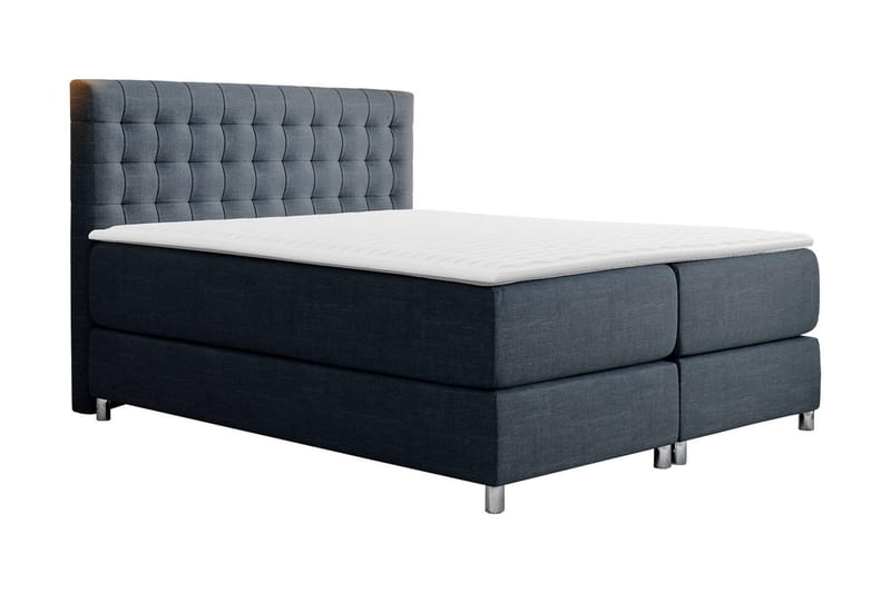 Plevoll Kontinentalsäng 160x200, Grå