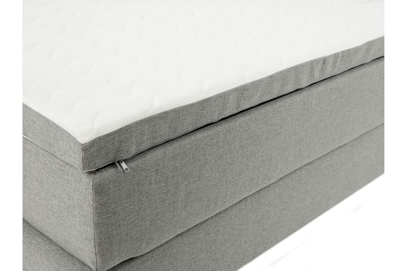 Plevoll Kontinentalsäng 160x200 - Ljusgrå - Möbler - Sovrum - Sängar - Kontinentalsängar