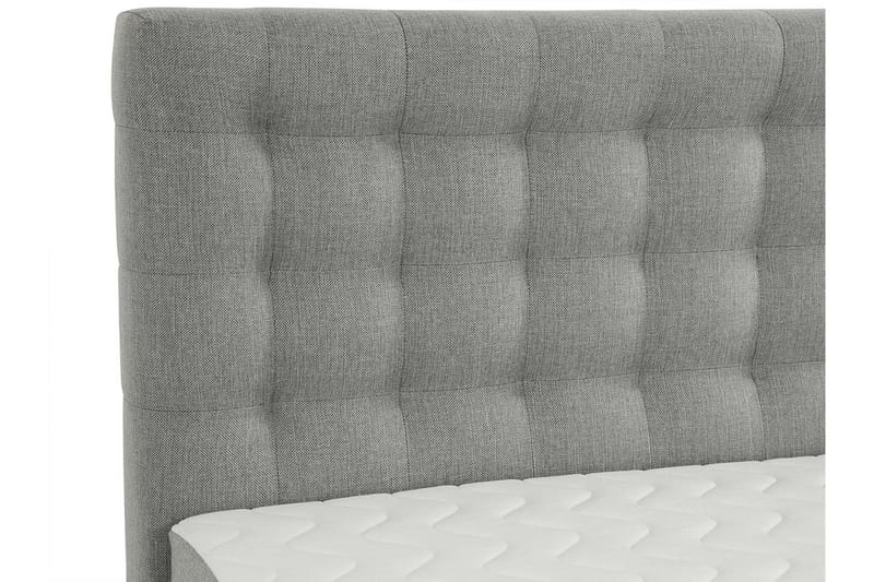 Plevoll Kontinentalsäng 160x200 - Ljusgrå - Möbler - Sovrum - Sängar - Kontinentalsängar