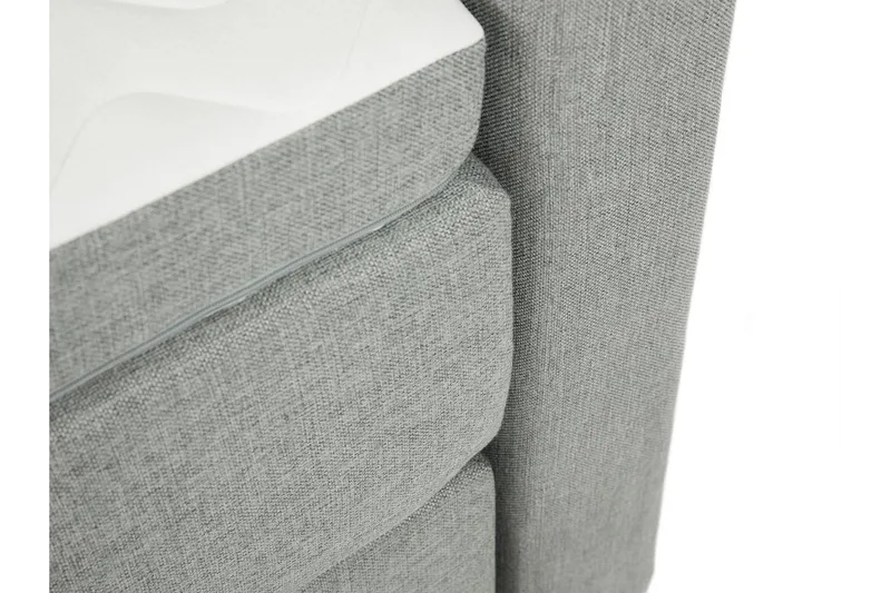 Plevoll Kontinentalsäng 180x200  Ljusgrå - Ljusgrå - Möbler - Sovrum - Sängar - Kontinentalsängar