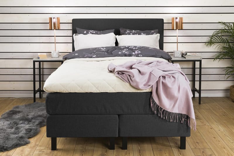 Princess Kontinentalsäng 120x200cm - Grå - Möbler - Sovrum - Sängar - Kontinentalsängar