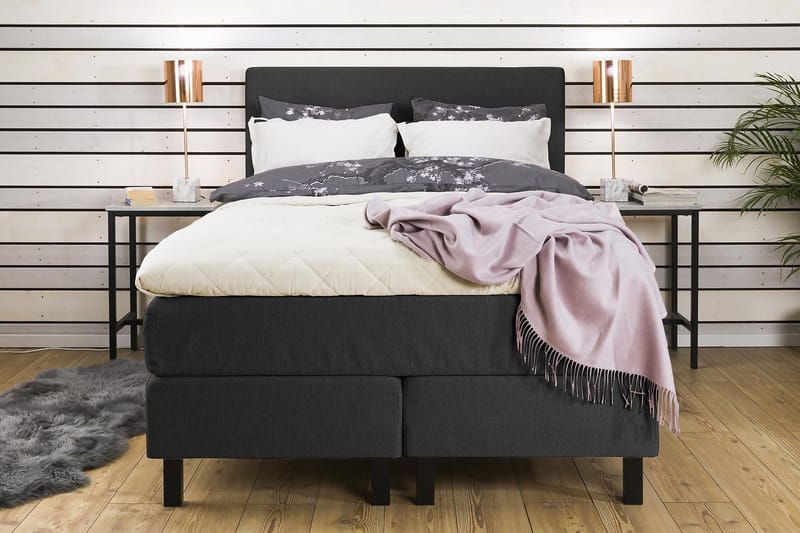 Princess Kontinentalsäng 120x200cm - Grå - Möbler - Sovrum - Sängar - Kontinentalsängar