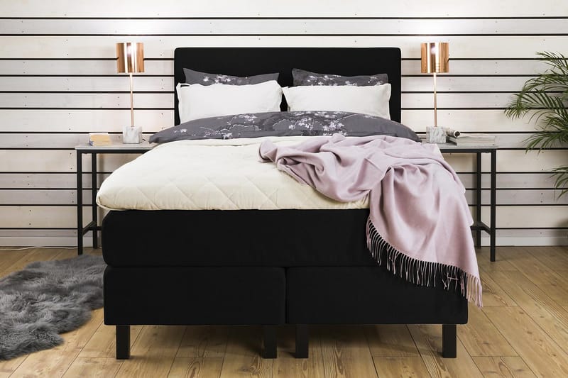 Princess Kontinentalsäng 120x200cm - Svart - Möbler - Sovrum - Sängar - Kontinentalsängar