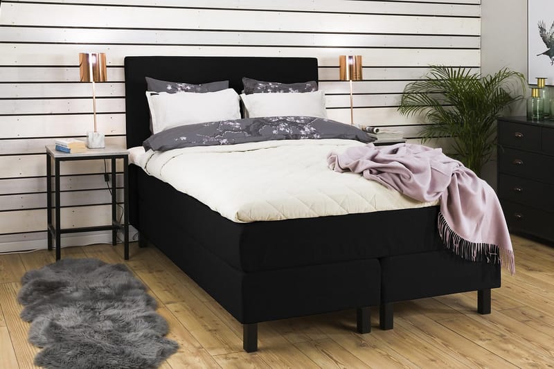 Princess Kontinentalsäng 120x200cm - Svart - Möbler - Sovrum - Sängar - Kontinentalsängar