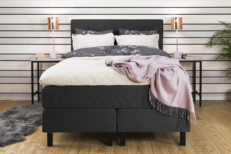 Princess Kontinentalsäng 140x200cm - Grå - Möbler - Sovrum - Sängar - Kontinentalsängar