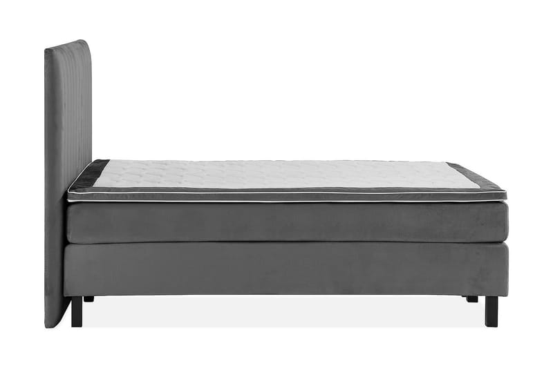 Princess Kontinentalsäng 140x200cm - Mörkgrå/Sammet - Möbler - Sovrum - Sängar - Kontinentalsängar