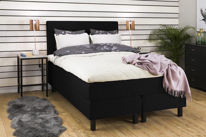 Princess Kontinentalsäng 140x200cm - Svart - Möbler - Sovrum - Sängar - Kontinentalsängar