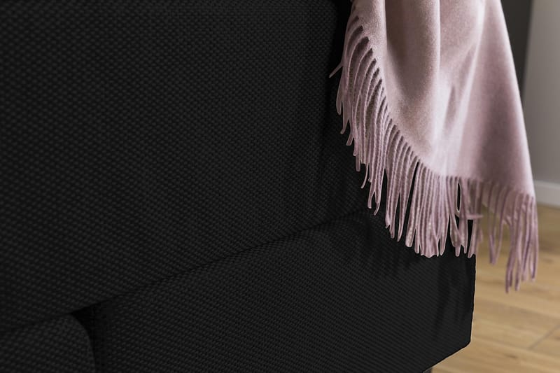 Princess Kontinentalsäng 140x200cm - Svart - Möbler - Sovrum - Sängar - Kontinentalsängar