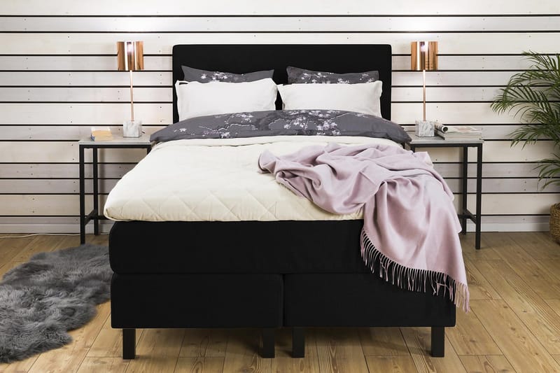 Princess Kontinentalsäng 140x200cm - Svart - Möbler - Sovrum - Sängar - Kontinentalsängar