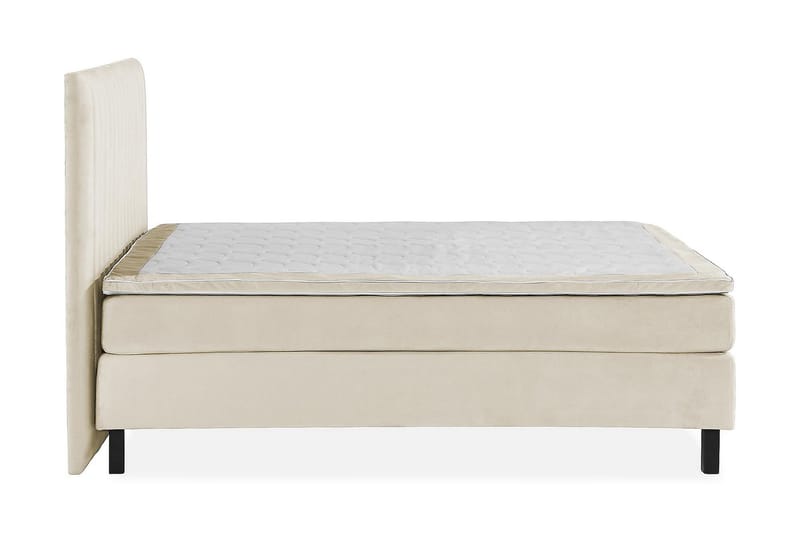 Princess Kontinentalsäng 160x200cm - Beige/Sammet - Möbler - Sovrum - Sängar - Kontinentalsängar