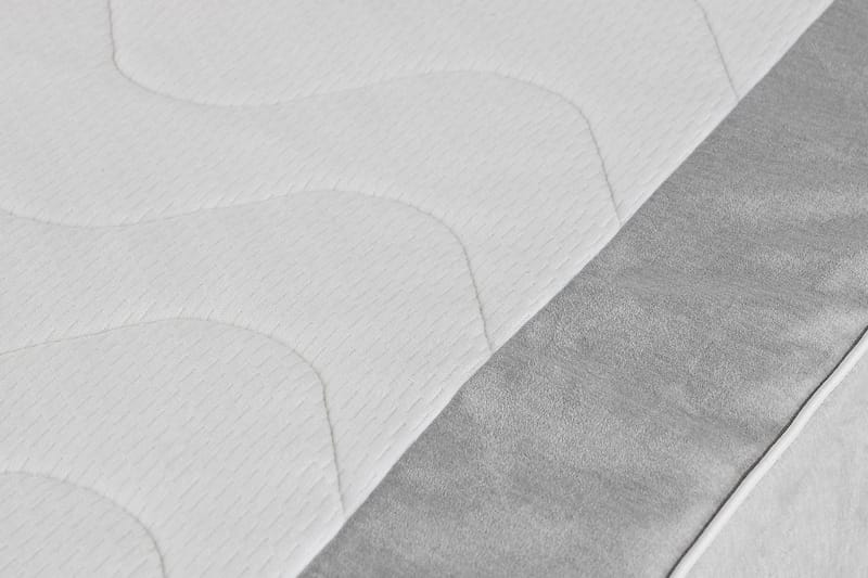 Princess Kontinentalsäng 160x200cm - Ljusgrå/Sammet - Möbler - Sovrum - Sängar - Kontinentalsängar